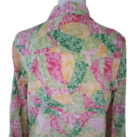 Lilly Pulitzer Long Sleeve Eliot Wing Ding of a Patch Dress Size Small Pockets - Picture 15 of 15